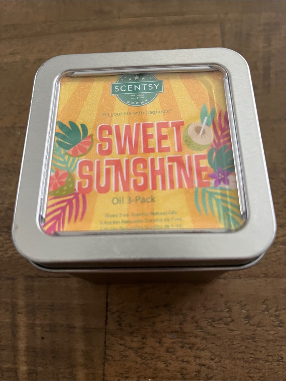 Scentsy Sweet Sunshine Diffuser Oil 3-Pack